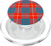 Scottish Clan Hamilton Plaid familial Motif tartan antique Rouge PopSockets PopGrip pour MagSafe