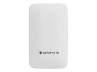 Agfaphoto Realipix Mini P, Färg-Sublimeringsskrivare, 291 X 300 Dpi, 2.1" X 3.4" (5.3 X 8.6 Cm), Bluetooth, Vit