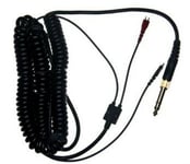 Genuine Sennheiser HD25 C II Coiled Cable - 3.0m Straight Jack & Adapter 523877