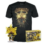 Funko Pop! & Tee: Spider-Man: NWH - Electro - Brille dans Le Noir - Extra Large - (XL) - Marvel - T-Shirt - Vêtements avec Une Figurine en Vinyle à Collectionner - Idée de Cadeau pour Les Adultes