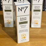 ☀️ No7 Future Renew Damage Protection Defence Shield SPF50 Sensitive Skin 50ml