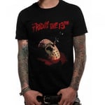 Friday The 13th Unisex Adult Dagger T-Shirt - XXL