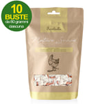 Mini sandwich au poulet pour chiens 10 sachets Ferribiella