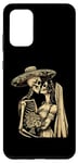 Coque pour Galaxy S20+ Day Dead Squelette Mariage Couple Mari Femme Dia de