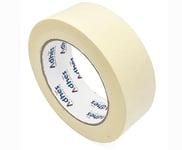 Amazinnov - 50m*36mm Masking Tape for Painting and Masking Adhesive Residue-free (lot 1.50m*36mm).