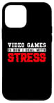 iPhone 12 mini Funny Video Games Lover, Deal with Stress Case