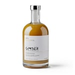 GIMBER Organic alcohol-free ginger shot 700 ml | Non-alcoholic 100% organic ginger drink based on ginger, lemon and herbs | Premium ginger concentrate