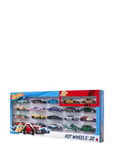 20 Car Pack Assortment Toys Toy Cars & Vehicles Toy Cars Multi/patterned Hot Wheels