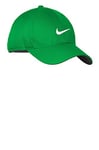 NIKE Golf Dri-FIT Swoosh Front Cap, Lucky Green/White