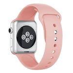 Apple Watch Series 4 40mm silikonarmband - Roséguld