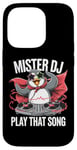 iPhone 14 Pro Funny Penguin DJ Mister DJ Play That Song Youth & Adults Case