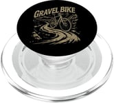 Faites Du Gravelbike Sur Le Gravel PopSockets PopGrip pour MagSafe