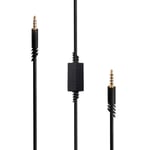 Jerilla Replacement Cable for ASTRO A10/A40 Wired Gaming Headset - Audio Line with Mute Function, 2m/6.5 ft