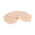 5 Pairs Disposable Breast Pasties Comfortable Beige Adhesive Bras Nipple