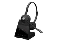 Jabra Engage 65 Se Stereo - Headset - På Örat - Dect - Trådlös - Zoomcertifierad, Uc-Certifierad, Google Meet-Certifierad, Amazon Chime-Certifierad, Works With Chromebook Certified, Certifierad För Microsoft Teams Open Office