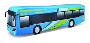 Maisto Tech R/C City Bus : Bus télécommandé avec lumière et Portes automatiques, avec contrôleur Mini Pro, à partir de 5 Ans, 33 cm, Piles Non incluses, Bleu (582734)