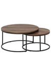 Quebec Round Coffee Table Set