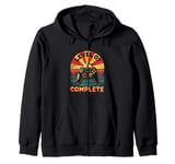 LEVEL 07 COMPLETE Retro Gaming Zip Hoodie