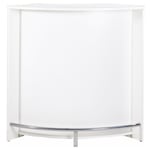 Meuble Bar Comptoir Cuisine Blanc 107 cm - Coloris: Blanc