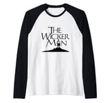 The Wicker Man Black text Raglan Baseball Tee