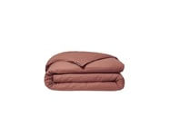 Today Housse de Couette 240X260 2 Personnes Coton Terracotta, Terre Cuite