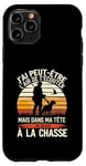 Coque pour iPhone 11 Pro Cadeau idée Drôle Chasseur Homme Chasseur Humour Chasse