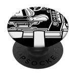 Simulation De Course Gamer Racer - Sim Racing PopSockets PopGrip Adhésif