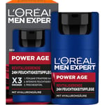 L'Oréal Paris Men Expert Collection Power Age Stimulerande 24H återfuktande vårdande kräm 50 ml (2.980,00 kr / 1 l)