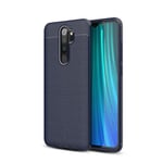 Xiaomi Redmi Note 8 Pro Leather Texture Case Navy