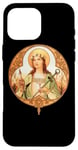 iPhone 16 Pro Max St Philomena Catholic Girls Teens Vintage Prayer Case