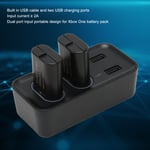 Controller Battery Pack 2x 800mAh Rechargeable Batteries With USB Charger St Hot