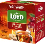 Loyd Te Loyd Hot Winter Apelsin Ingefära Pyramider 15Tb