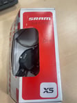 SRAM X5 SHIFTER - TRIGGER - 3 SPEED FRONT - BLACK