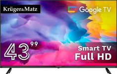 Kruger&Matz Tv Kruger&Matz Tv 43" Fhd Google Tv Dvb-T2/T/C H.265 Hevc