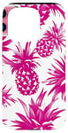 Coque pour iPhone 15 Pro Festive Tropical Ananas Coque de téléphone Motif Noël