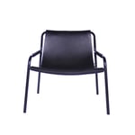 OX Denmarq - September Chair, Black Steel Frame, Leather: Black - Fåtöljer - Dennis Marquart - Svart - Läder/Metall