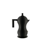 Alessi - Pulcina Coffee maker Black - 1 cup - Kaffemaskiner och kaffebryggare - Michele De Lucchi