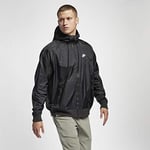 Nike M NSW HE WR JKT HD Veste de Sport Homme, Black/Black/Black/(Sail), FR : 4XL (Taille Fabricant : 4XL-T)