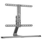 NEW Hagor 8701 HA Tabelstand L Table Top VESA TV Stand 55"-75" Height Adjustable