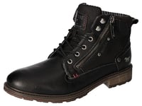 MUSTANG Homme 4140-506 Bottine, Noir, 44 EU