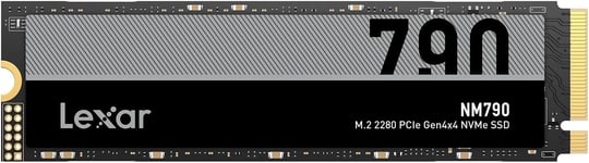 NM790 SSD interne 4To, M.2 2280 PCIe Gen4x4 NVMe 1.4 SSD, Jusqu'à 7400 Mo/s en lecture, 6500 Mo/s en écriture, pour PS5, les Passionnés de PC et les Joueurs (LNM790X004T-RNNNG)