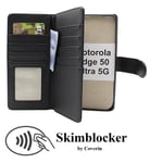 Skimblocker Motorola Edge 50 Ultra 5G XL Plånboksfodral (Svart)