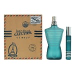 Jean Paul Gaultier Le Male 2 Piece Gift Set: Eau de Toilette 125ml - Eau de Toilette 20ml