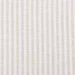 Lin/Bomull Jersey Striper Stoff 150cm 652 Beige - 50cm