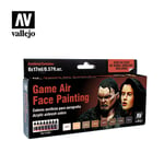 Vallejo Paint Set Game Air Face Painting