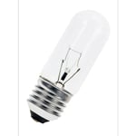 Ampoule incandescente tubulaire 60W 240V clair 30x90mm culot E27 Bailey