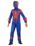 Rubies 1000732M000 Déguisement Spiderman 2099 pour enfant garçon Bleu/rouge Taille M 9-10 ans Halloween Halloween