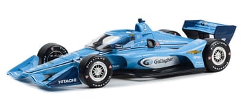 GREENLIGHT - Voiture de course N°3 – INDYCAR scoot McLaughlin - 1/18 - GREEN1...