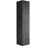 Badplaats - Armoire rangement Venus 160 cm Gris - Meuble rangement