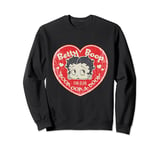 Betty Boop Oop A Doop Love Heart Sweatshirt